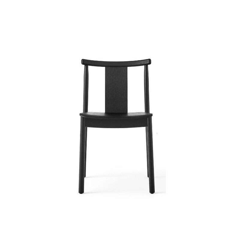 Krzesło do jadalni Merkur, czarne, Menu