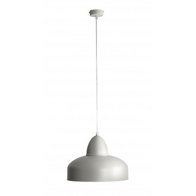 Lampa wisząca Como 30 cm, szara, Aldex