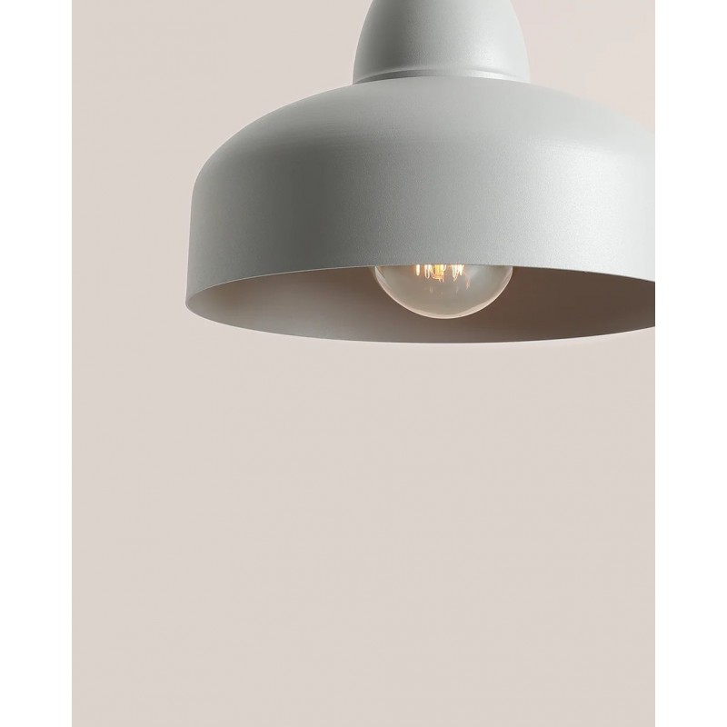 Lampa wisząca Como 30 cm, szara, Aldex