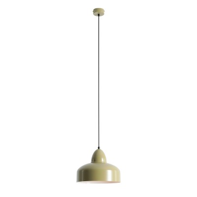 Lampa wisząca Como 30 cm, pistacjowa, Aldex