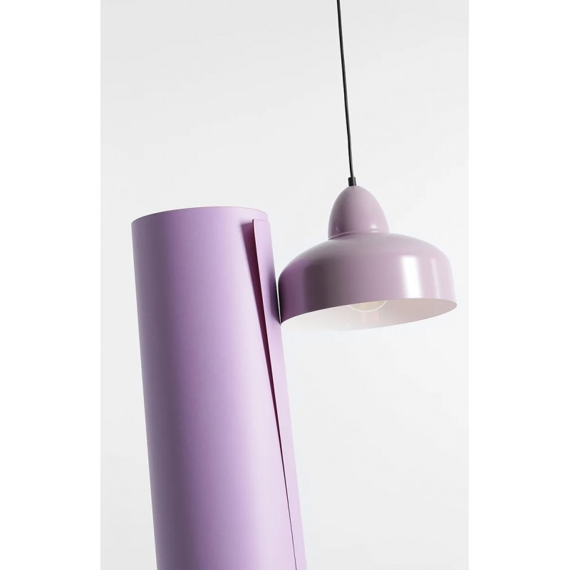 Lampa wisząca Como 30 cm, liliowa, Aldex
