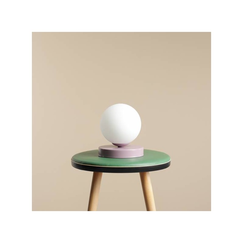 Lampa stołowa Ball, fioletowa, Aldex
