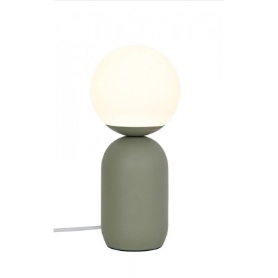 Lampa stołowa Notti, zielona, Nordlux