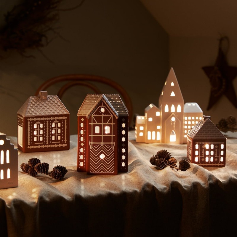 Świecznik świąteczny Gingerbread 17 cm, Kähler