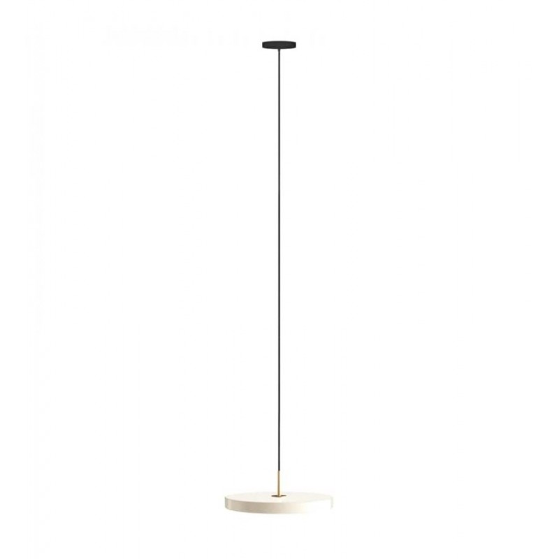 Lampa wisząca Asteria Plus, Ø43 cm , biała perła, UMAGE