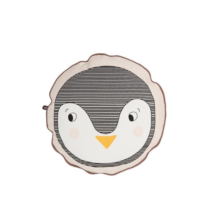 Okrągła poduszka Pingwin OYOY