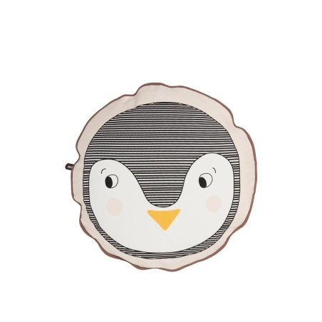 Okrągła poduszka Pingwin OYOY