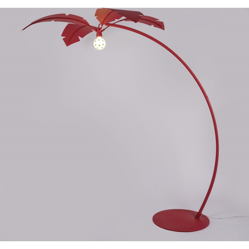 Lampa podłogowa La Palma, czerwona, Seletti