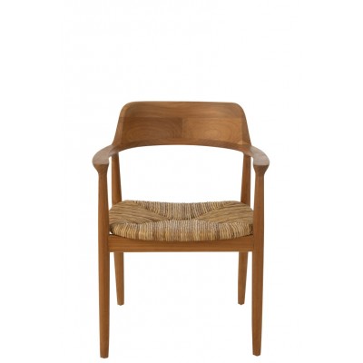 Krzesło Hiro z drewna tekowego, J-line