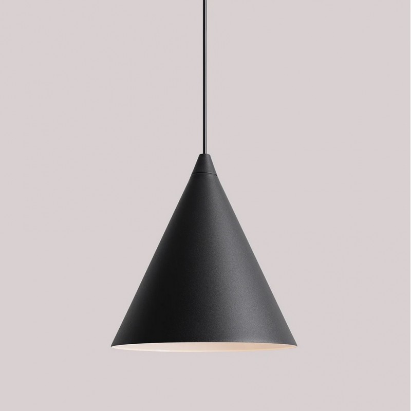 Lampa wisząca Form, czarna, Aldex