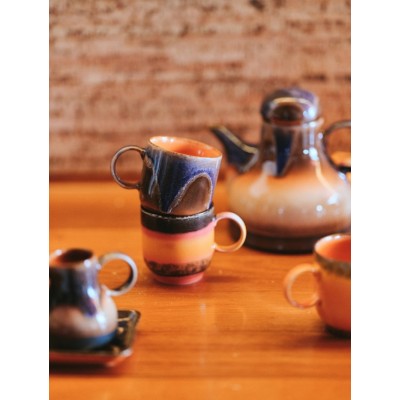 Kubek ceramiczny 70's, Arabica do kawy, HKliving
