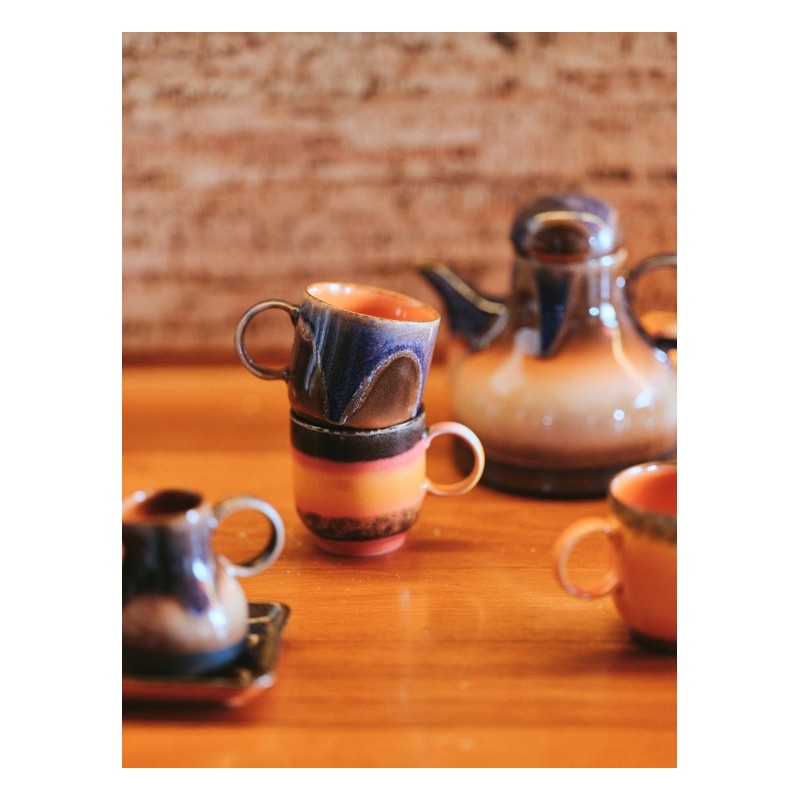 Kubek ceramiczny 70's, Arabica do kawy, HKliving