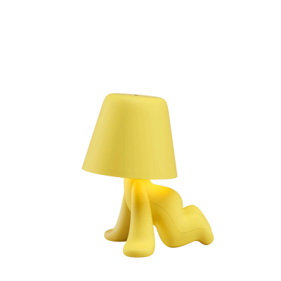 Lampa stołowa Ron Sweet Brothers, żółta, QeeBoo