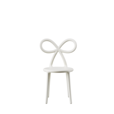 Krzesło Ribbon Baby, białe, QeeBoo