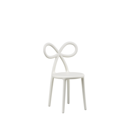 Krzesło Ribbon Baby, białe,...