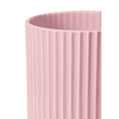 Wazon porcelanowy 25 cm, różowy, Lyngby Porcelain