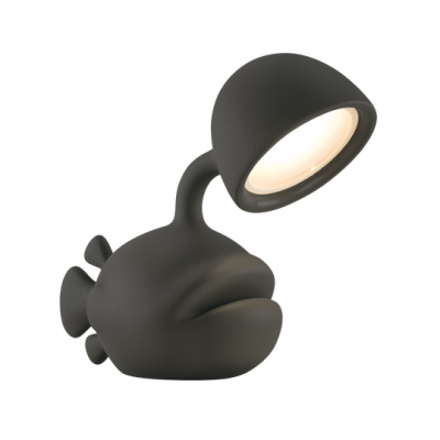 Lampa biurkowa ABYSS czarna (zawiera wtyczki), QeeBoo
