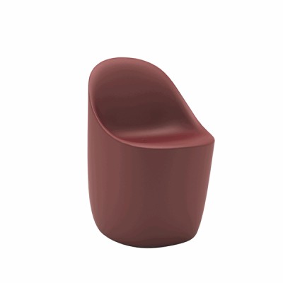 Krzesło COBBLE, indyjski czerwony, QeeBoo