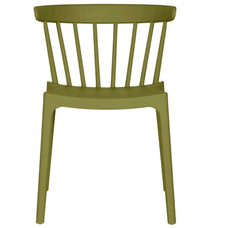 Krzesło BLISS, zielone, Woood