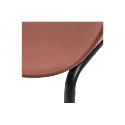 Krzesło STINE różowe, outdoor/indoor, Woood