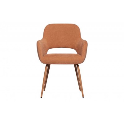 Krzesło jadalniane JENNY, pomarańczowe, Woood