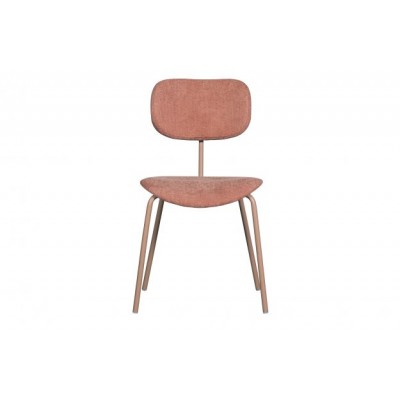 Krzesło LINK, różowe, Woood