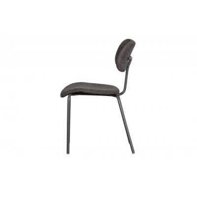 Krzesło LINK, brązowo/ szare, Woood