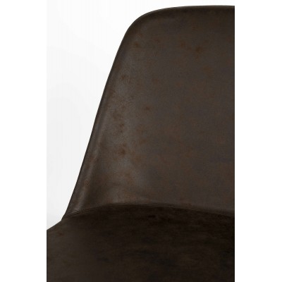Krzesło ALANA, brązowe, LuDesign