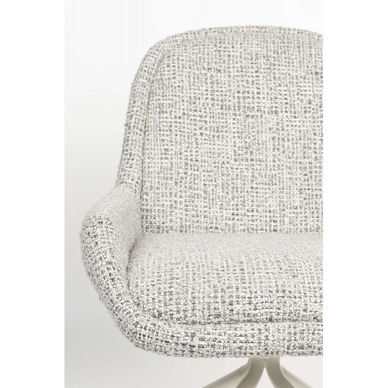 Krzesło LISA, szare, LuDesign