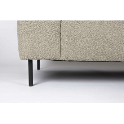 Sofa SYLVIA 2,5 osobowa, piaskowa, LuDesign