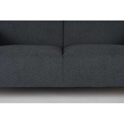 Sofa SYLVIA 2,5 osobowa, granatowa, LuDesign