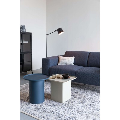 Sofa SYLVIA 2,5 osobowa, granatowa, LuDesign