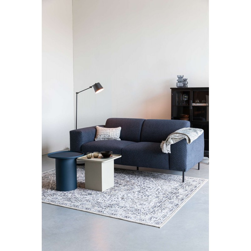 Sofa SYLVIA 2,5 osobowa, granatowa, LuDesign