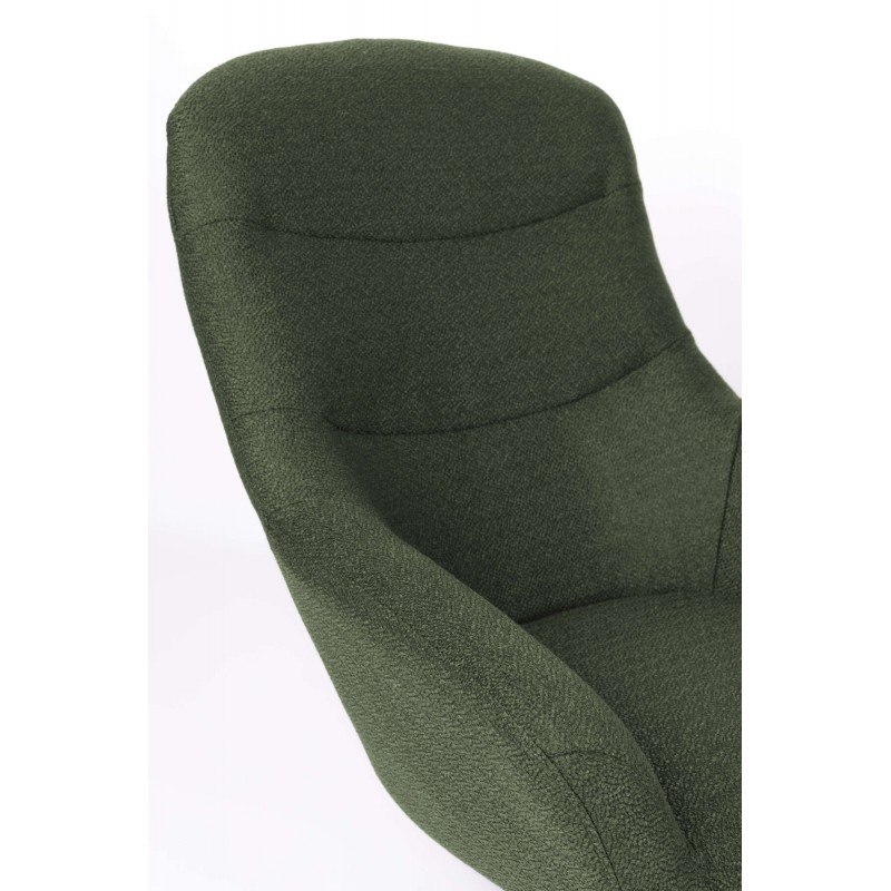 Fotel YUKI, zielony, LuDesign