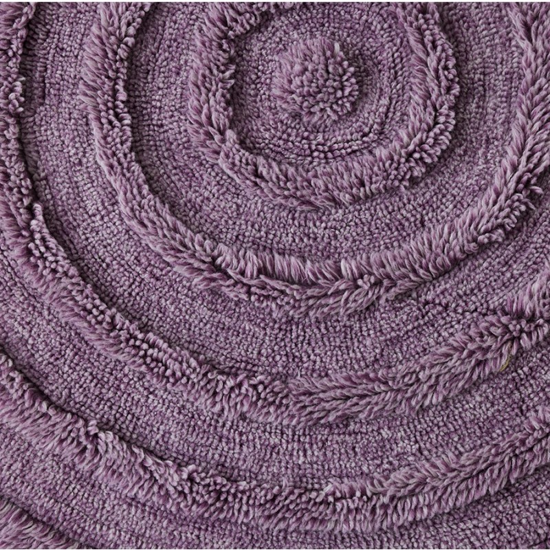 Dywan Round Ø150 cm, wełniany, liliowy, HKLiving