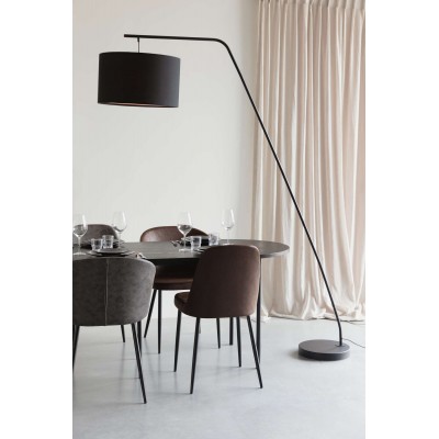 Lampa połogowa Martine, czarna, LuDesign