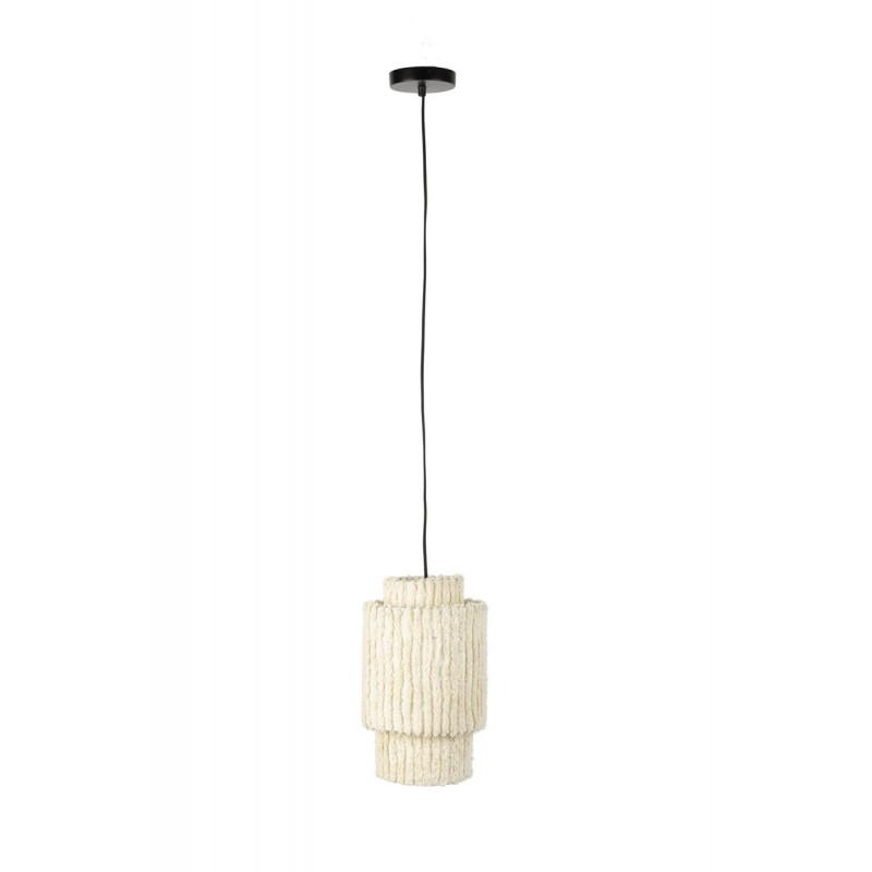 Lampa wisząca ARJUN, wysoka, biała, LuDesign