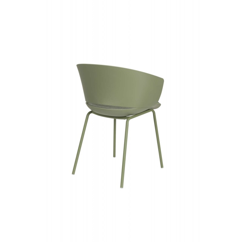 Krzesło Jessica, zielone, LuDesign