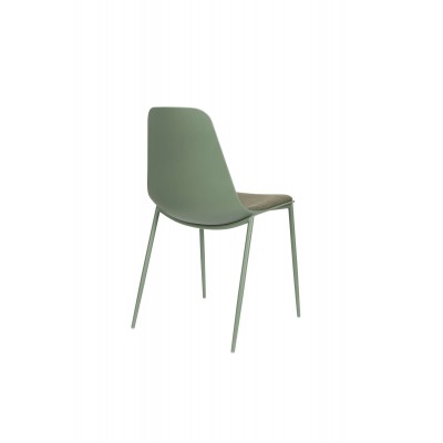 Krzesło Jeffrey, zielone, LuDesign