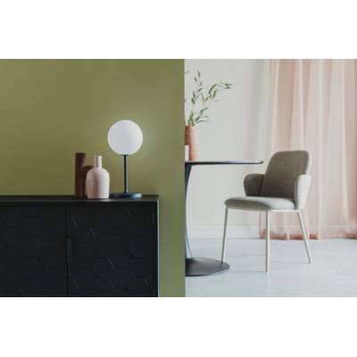 Lampa stołowa Hub, czarna, LuDesign