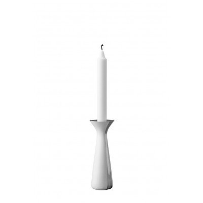 Biały świecznik Unified 17 cm, Stelton
