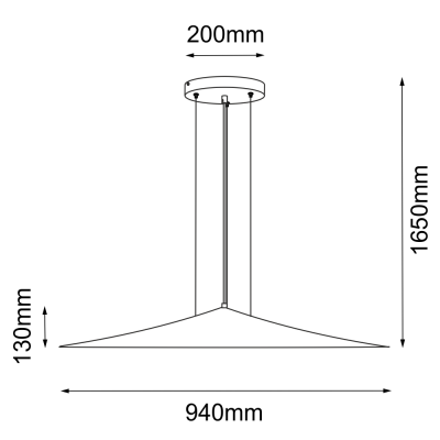 Lampa wisząca Brito 94, platynowa,  Antigo