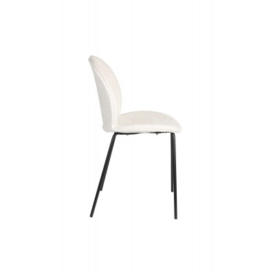 Krzesło BONNET, białe, Zuiver
