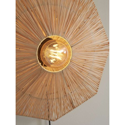 Lampa ścienna Panama Octagon S, naturalna, Good&Mojo