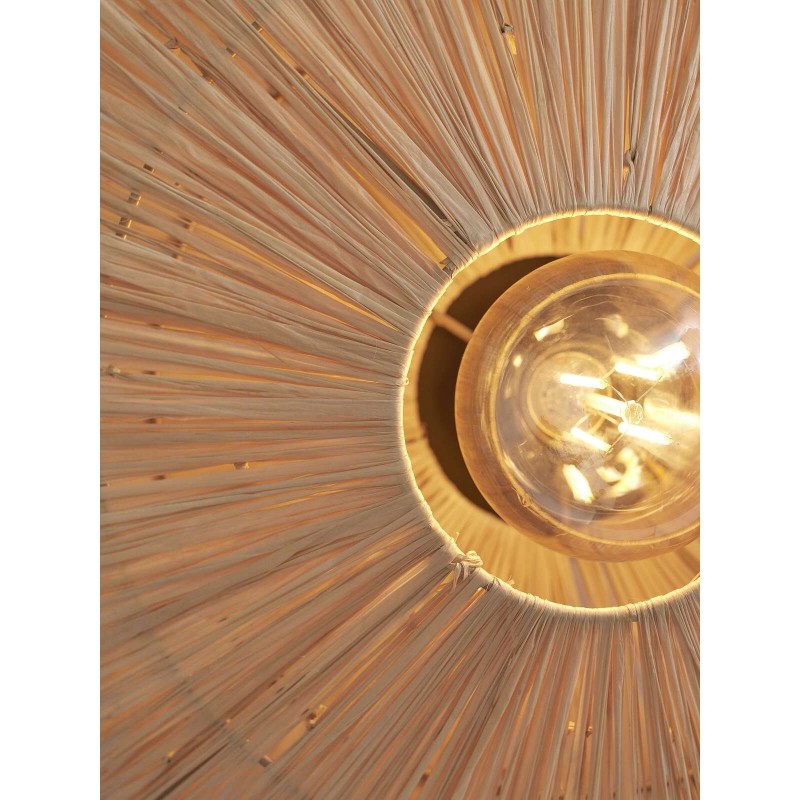 Lampa ścienna Panama Octagon S, naturalna, Good&Mojo