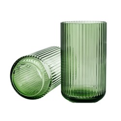 Wazon szklany 25 cm, zielony, Lyngby Porcelain