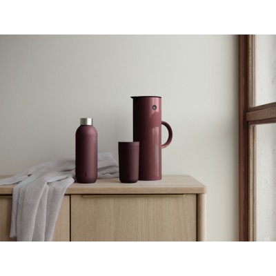 Kubek Termiczny To Go Click 0,2L, bordowy, Stelton