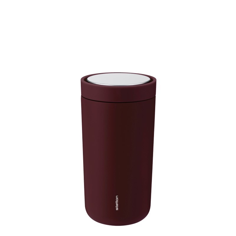 Kubek Termiczny To Go Click 0,2L, bordowy, Stelton