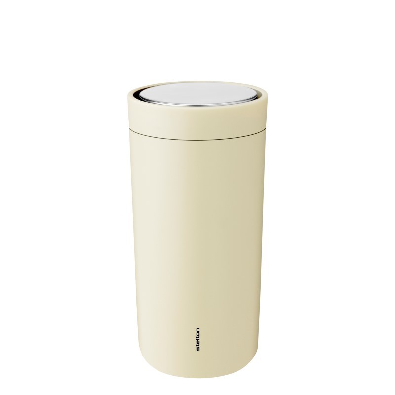 Kubek Termiczny To Go Click 0,4L, jasny żółty, Stelton