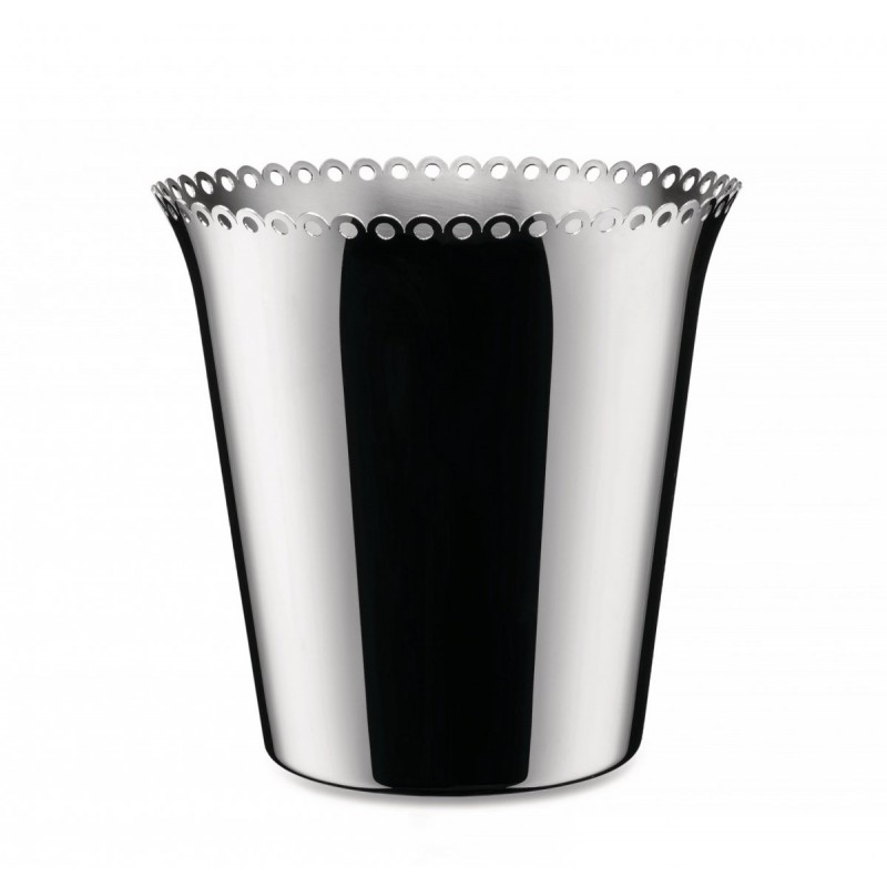 Il Tornitore Matto EDGES cooler na wino, srebrny, Alessi